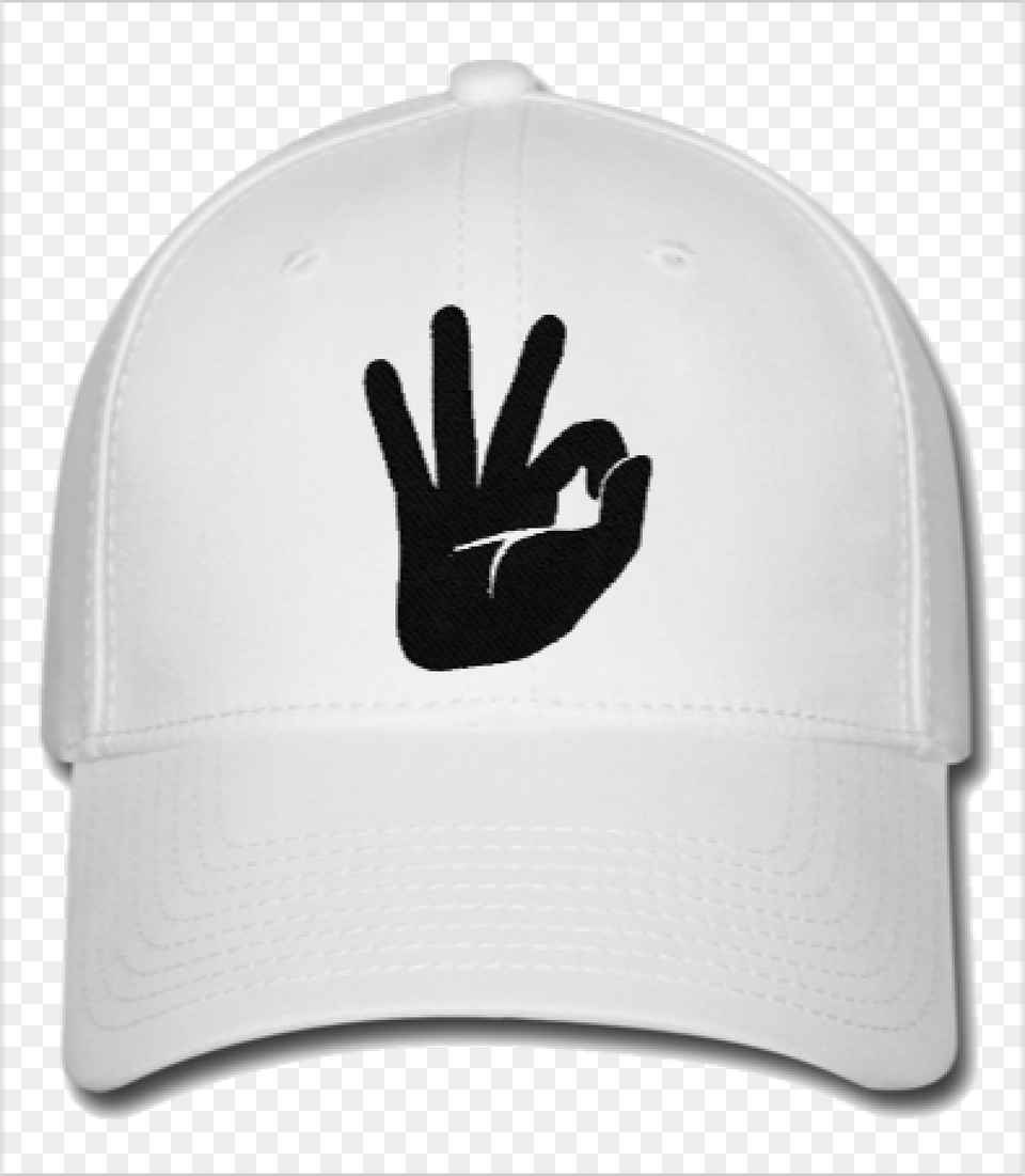 Ok Hand Sign Cap, Baseball Cap, Clothing, Glove, Hat Free Png