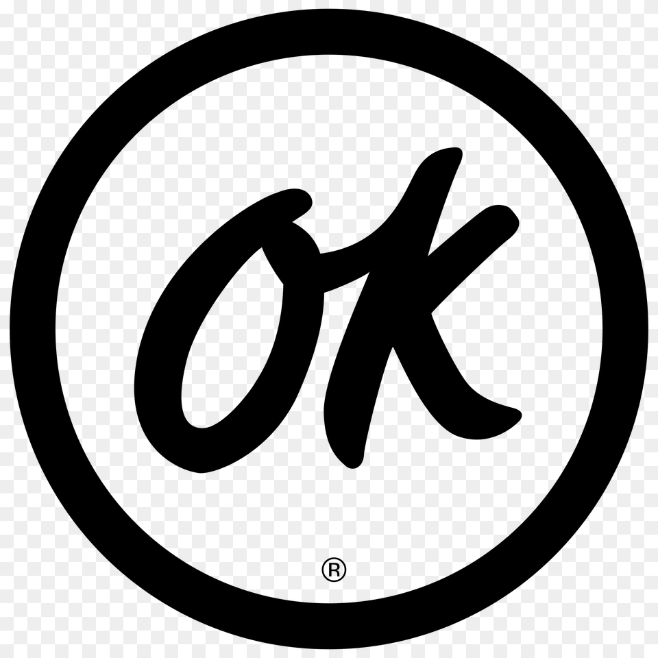 Ok Logo Vector, Gray Png