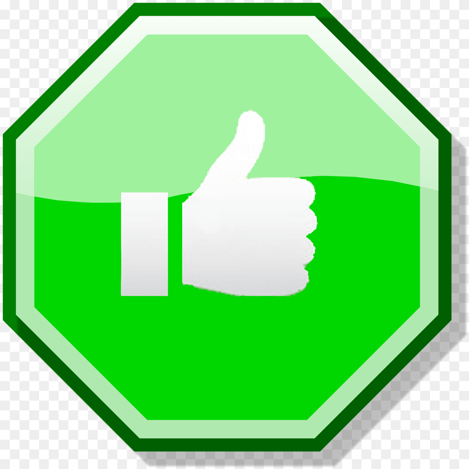 Ok X Nuvola Green Alternate, Sign, Symbol, Road Sign, Stopsign Free Transparent Png