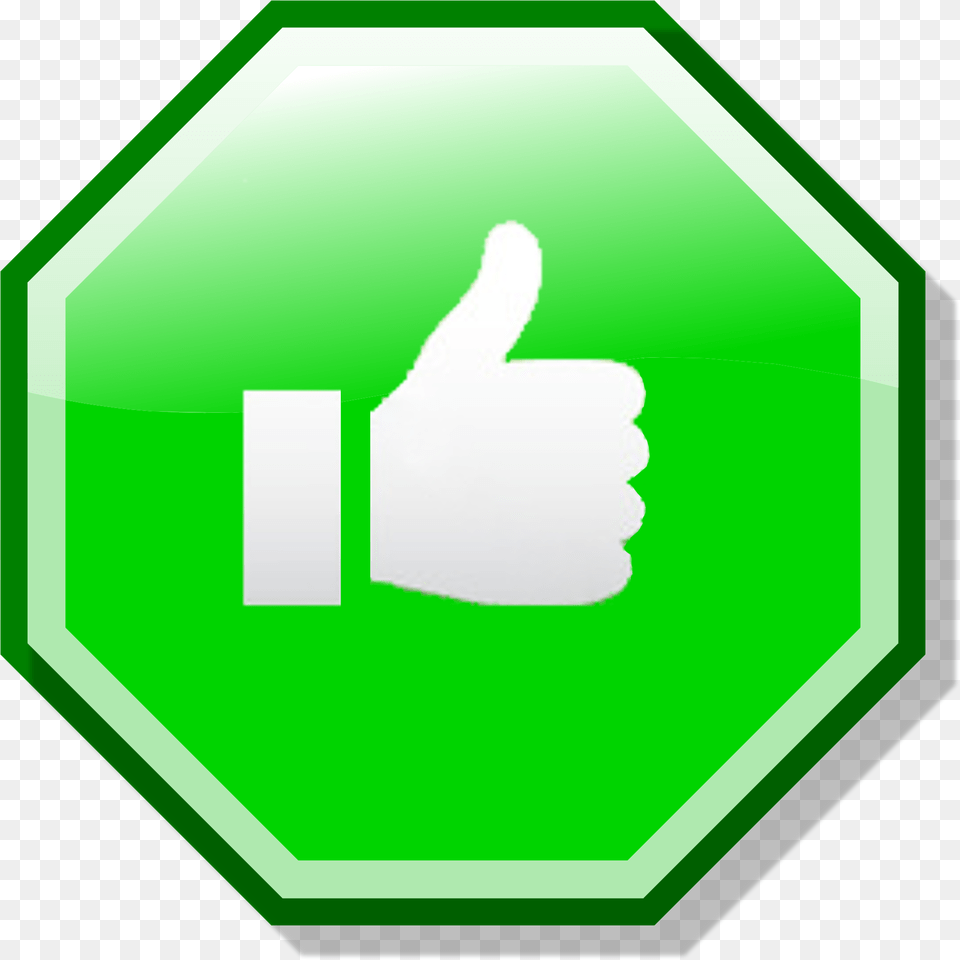 Ok X Nuvola Green Green Thumbs Up Sign, Symbol, Road Sign, Body Part, Hand Free Png