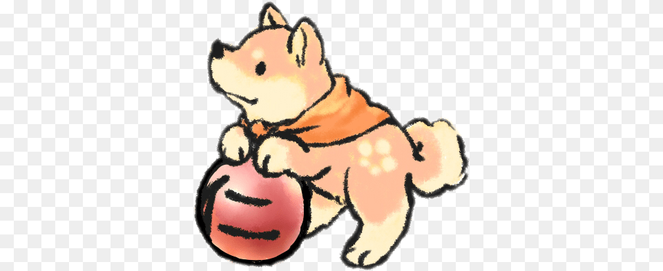 Okami Chibi Shiba Inu Dog Cute Anime Game, Animal, Canine, Mammal, Pet Free Png Download