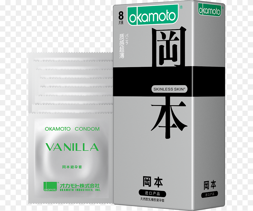 Okamoto Ultra Thin Condoms Are Available In Skin Texture Okamoto Skinless Skin, Box Png