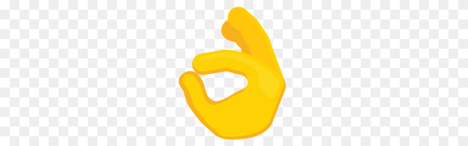 Okay Hand Emoji, Clothing, Glove, Hardhat, Helmet Png Image