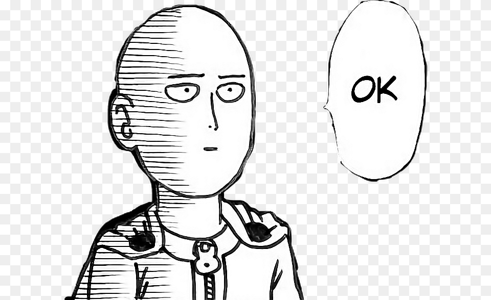 Okay One Punch Man Meme, Adult, Female, Person, Woman Free Transparent Png