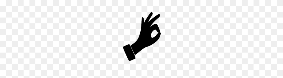 Okay Sign Hand Clipart Image, Clothing, Glove Free Png