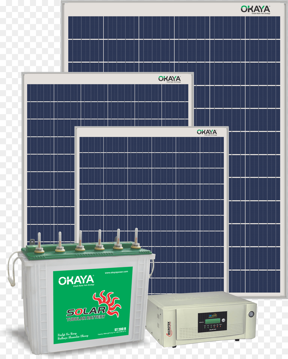 Okaya Solar Battery Free Png Download