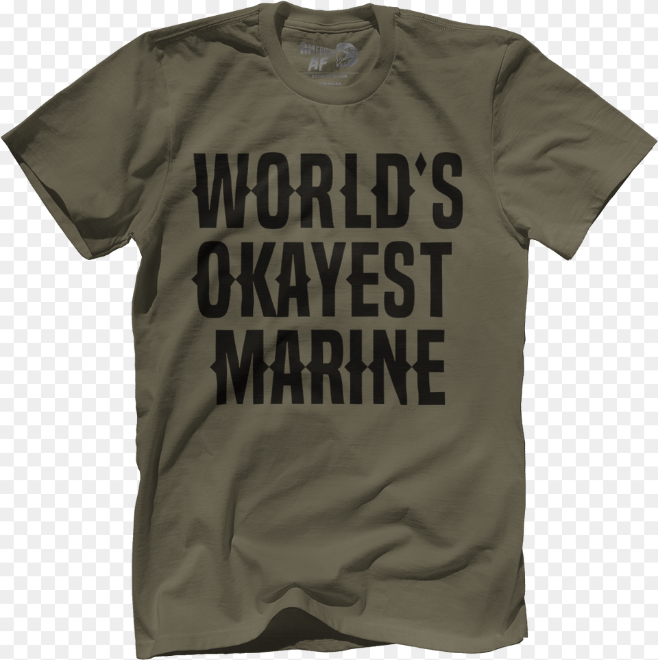 Okayest Marine Happy Birthday Marines Ct2 Premium Mens Shirt, Clothing, T-shirt Png