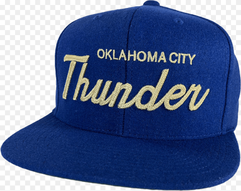 Okc Thunder 2039s All American Snapback Hat Mitchell Amp Ness Sombre Special Script Snapback, Baseball Cap, Cap, Clothing Free Png Download