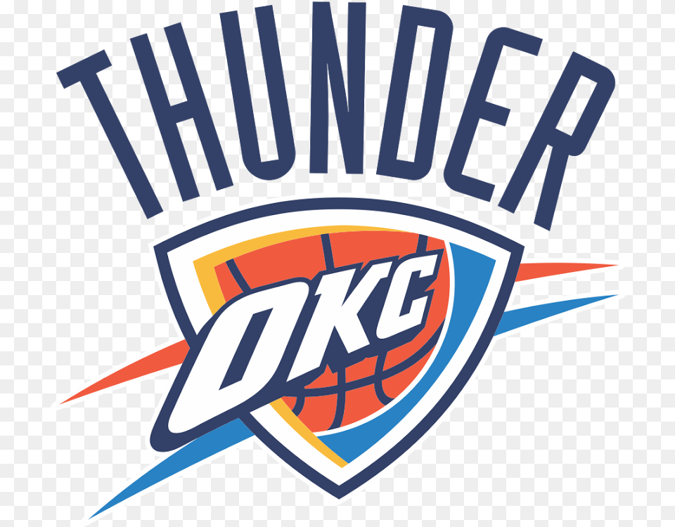 Okc Thunder Logo Oklahoma City Thunder Teammate, Emblem, Symbol Png