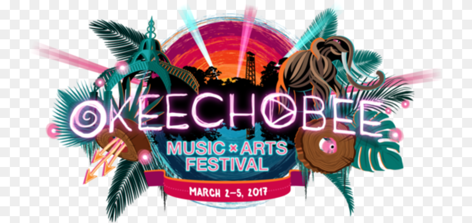 Okeechobee 2017 Additional Artists U0026 Jungle 51 Lineup Music, Art, Graphics, Light, Advertisement Png