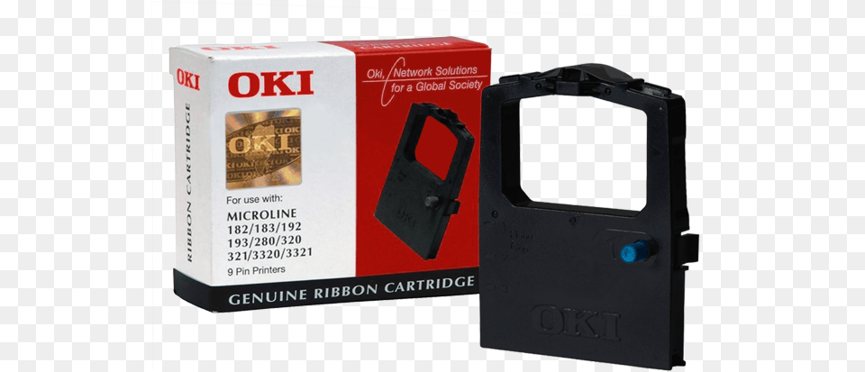 Oki Cartus Ribon Nailon Negru Big Genuine Ribbon Cartridge Oki Png