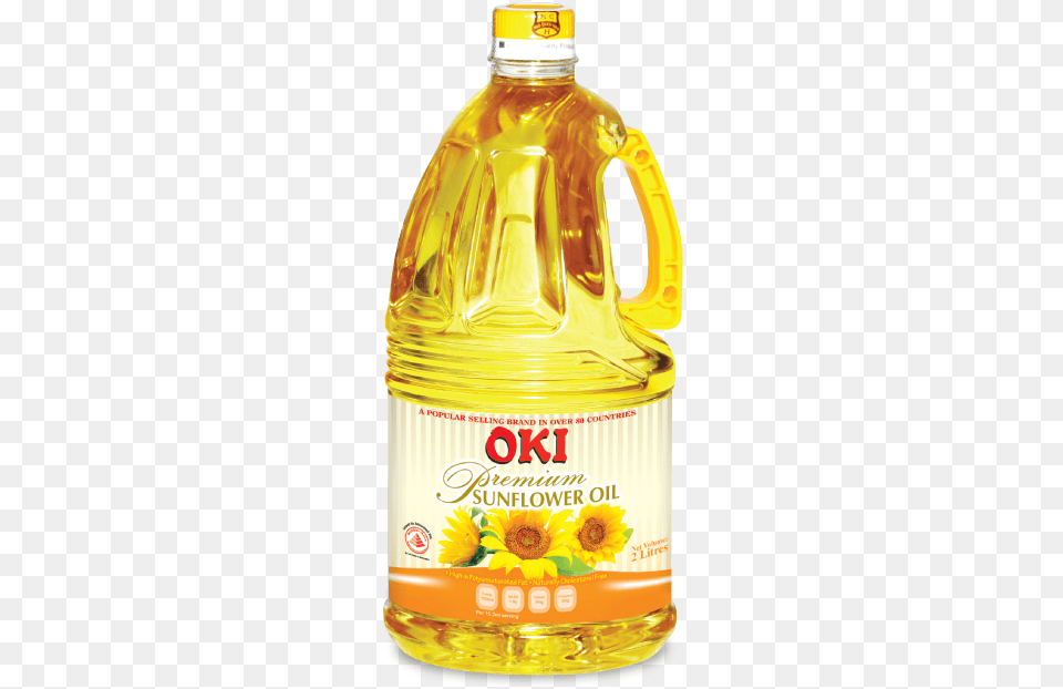 Oki Premium Sunflower Oil Soybean Oil, Cooking Oil, Food, Ketchup Png Image