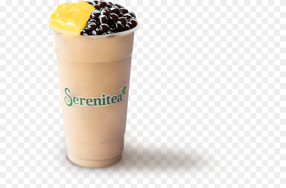 Okinawa Milk Tea Serenitea, Beverage, Juice, Cup, Disposable Cup Free Transparent Png