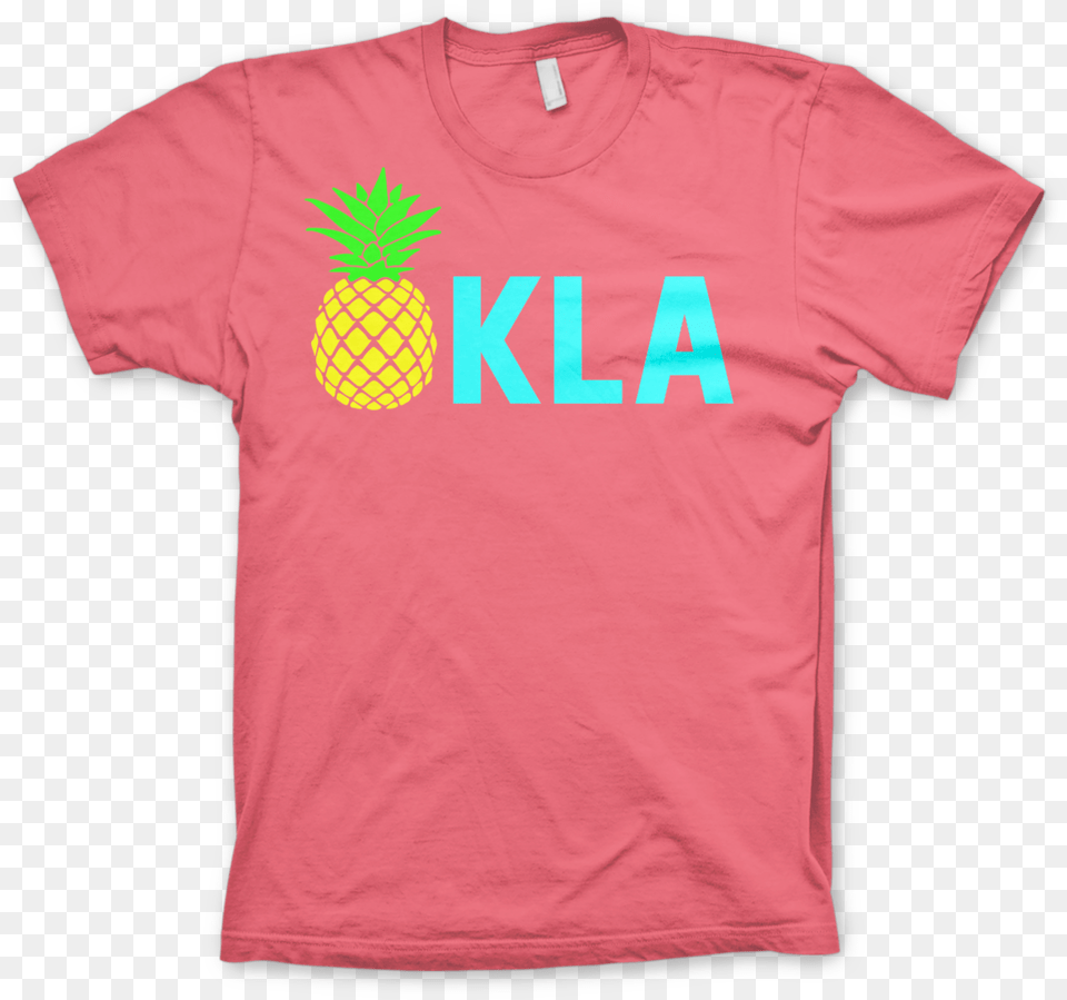 Okla Pineapple, Clothing, T-shirt, Food, Fruit Png