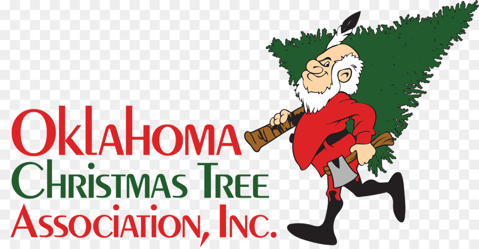 Oklahoma Christmas Tree Association Oklahoma Christmas Tree, Logo, Baby, Person, Face Png