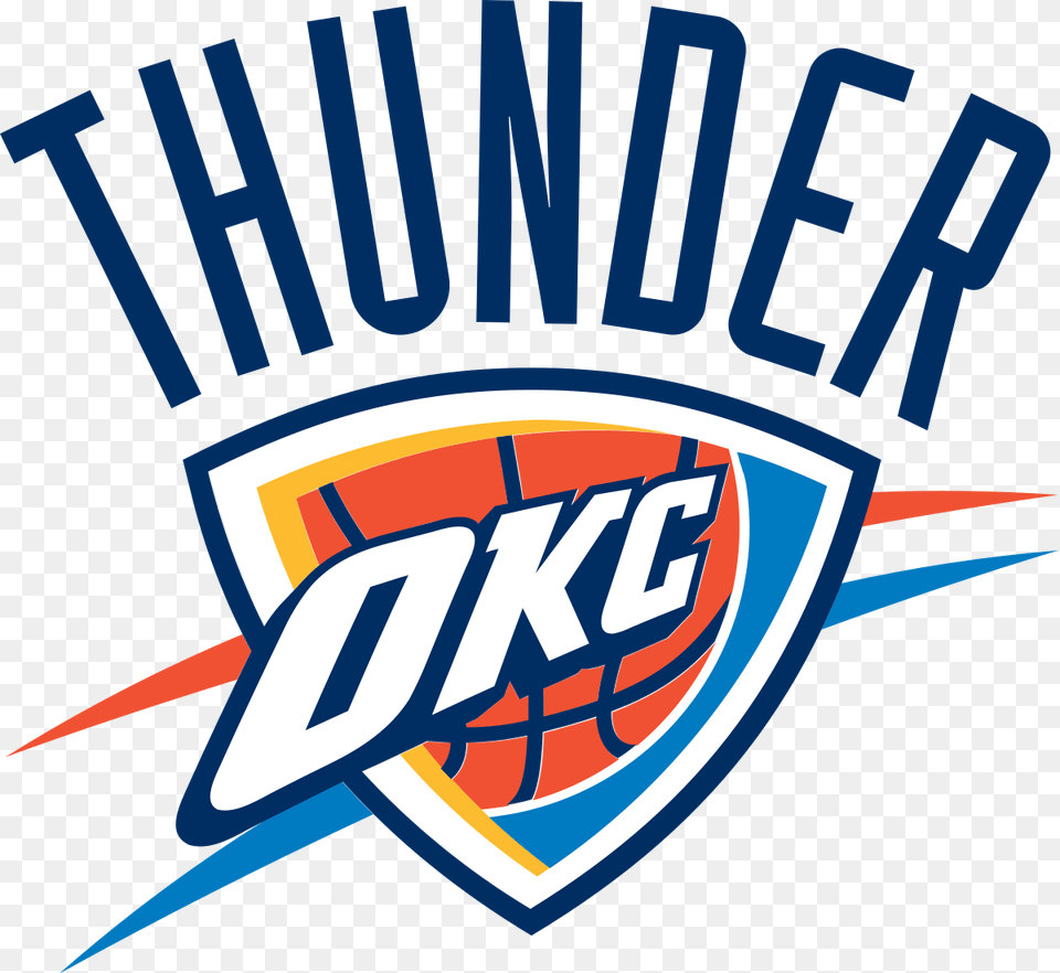 Oklahoma City Thunder, Logo, Emblem, Symbol Png