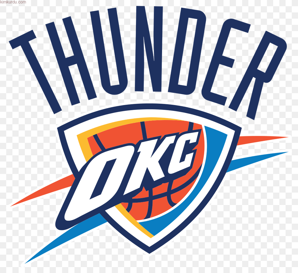 Oklahoma City Thunder Clipart Look, Logo, Emblem, Symbol Free Png Download