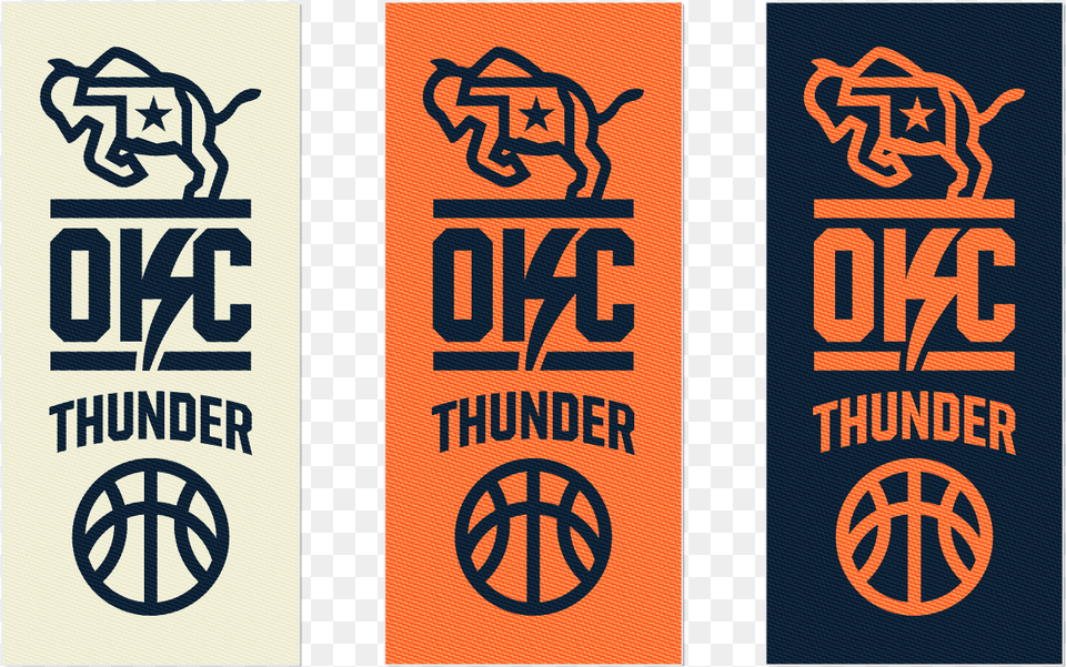 Oklahoma City Thunder Concept Logo, Symbol, Text, Sign Png Image