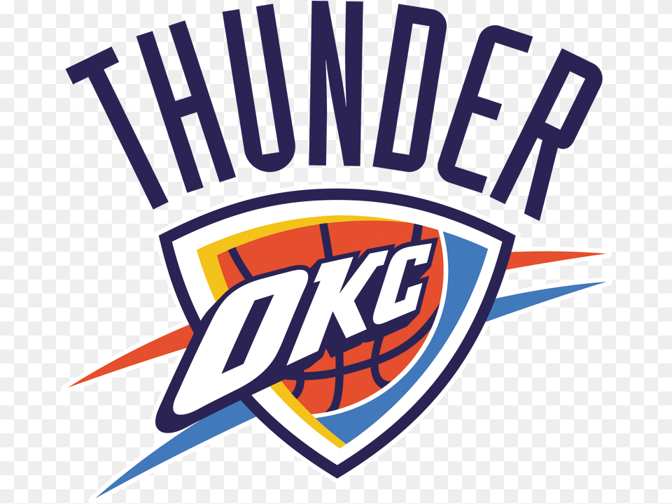 Oklahoma City Thunder Logo, Emblem, Symbol Free Png