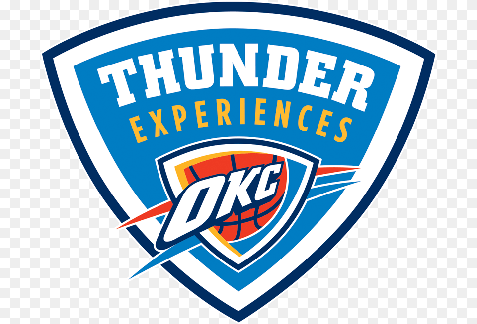 Oklahoma City Thunder Logo, Badge, Symbol, Food, Ketchup Png