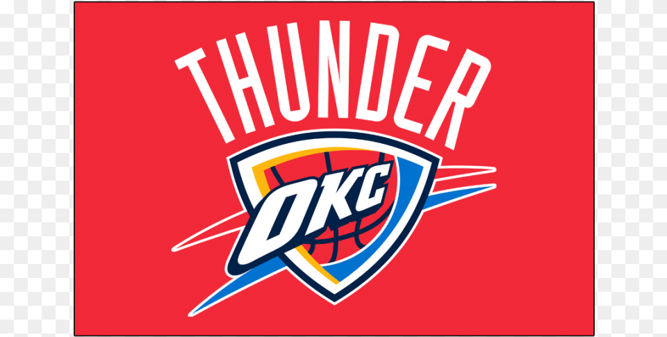 Oklahoma City Thunder Logos Iron On Stickers And Peel Off Oklahoma City Thunder, Logo, Emblem, Symbol Free Png