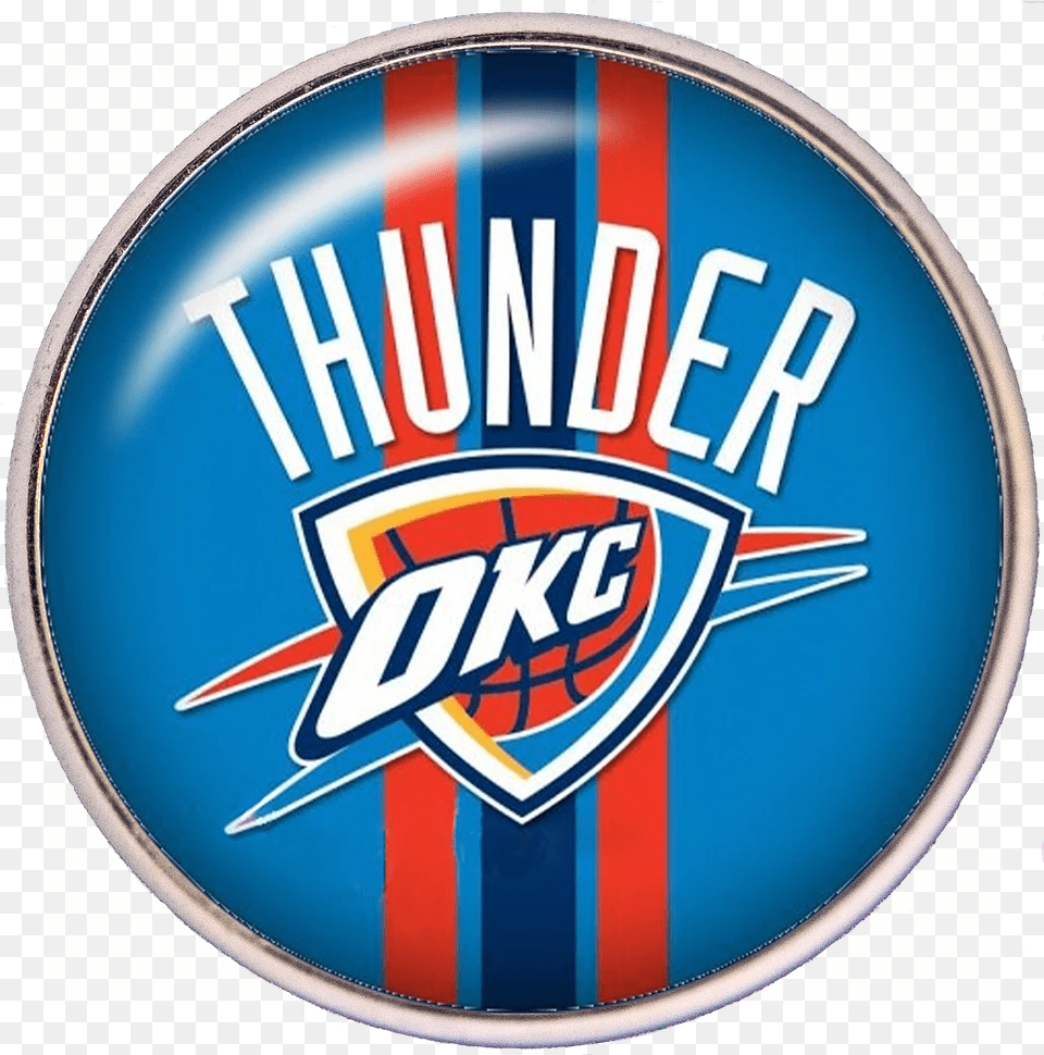 Oklahoma City Thunder Nba Oklahoma City Thunder, Badge, Emblem, Logo, Symbol Free Png Download