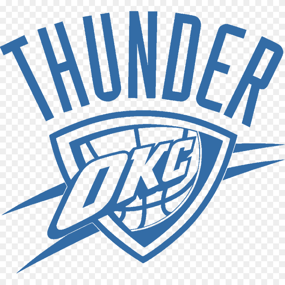 Oklahoma City Thunder Transparent Oklahoma City Thunder, Gray Free Png
