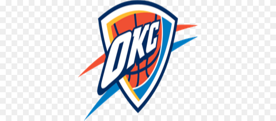 Oklahoma City Thunder Transparent Oklahoma City Thunder, Logo, Emblem, Symbol Png Image