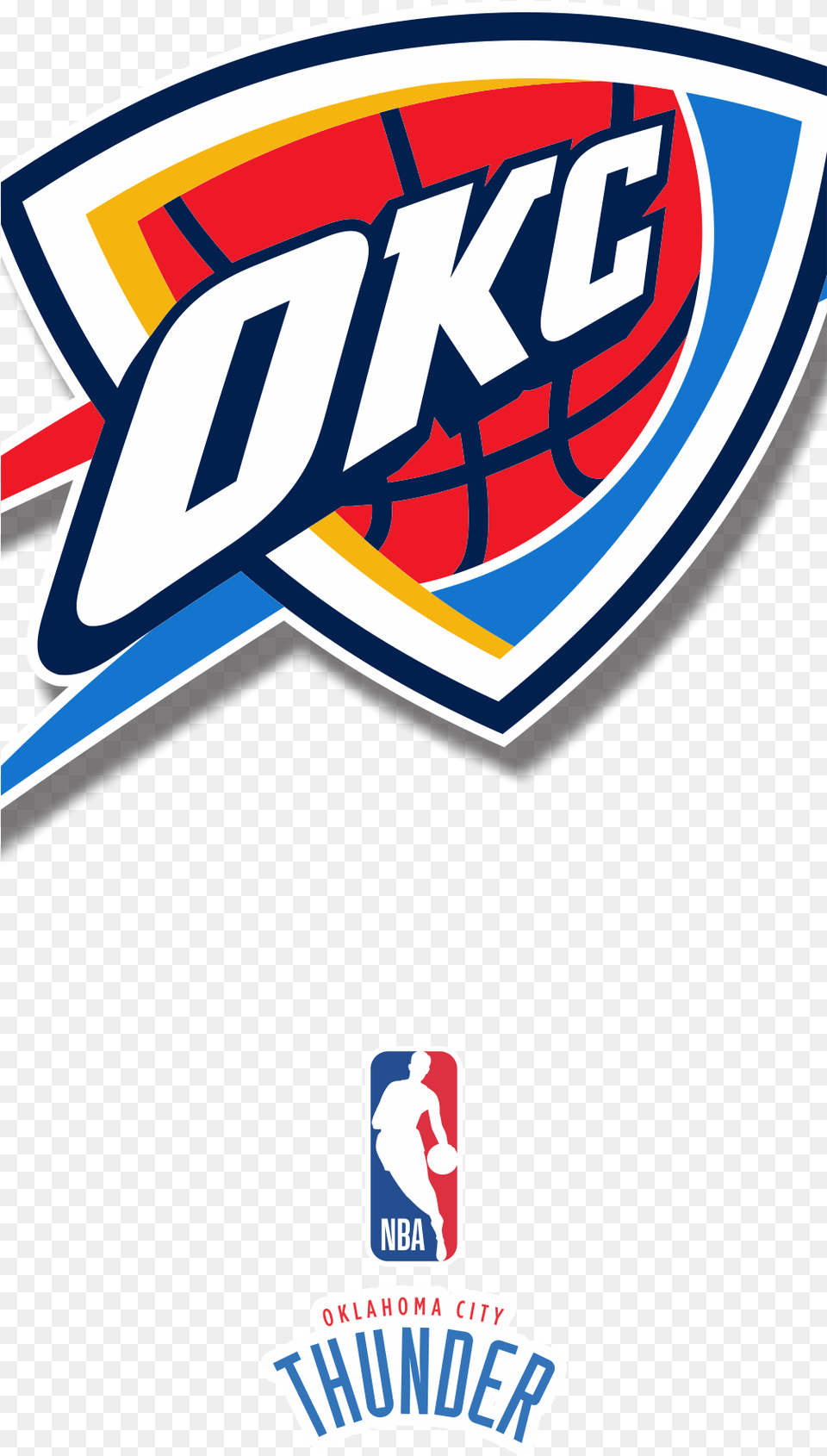 Oklahoma City Thunder Vi Oklahoma City Thunder, Logo, Emblem, Symbol, Adult Free Png Download