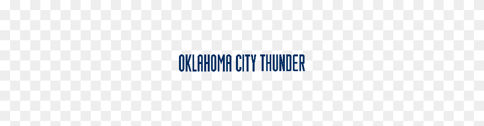 Oklahoma City Thunder Wordmark Logo Sports Logo History, Text Png