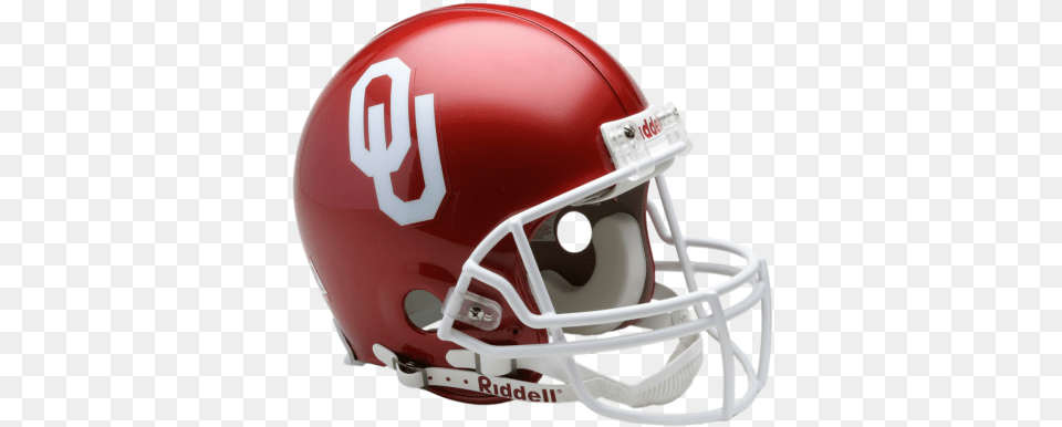 Oklahoma Sooners Full Size Authentic Proline Ncaa Helmet Denver Broncos Old Helmet, American Football, Football, Football Helmet, Sport Png