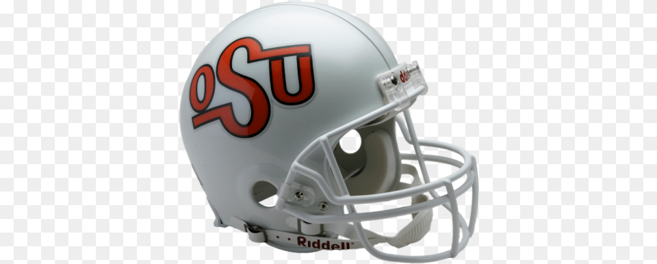 Oklahoma State Cowboys Full Size Throw Back Authentic Football Helmet, American Football, Football Helmet, Sport, Person Png Image