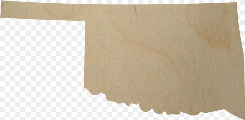 Oklahoma Wood Cutout Oklahoma State Cut Out, Plywood, Text Free Png