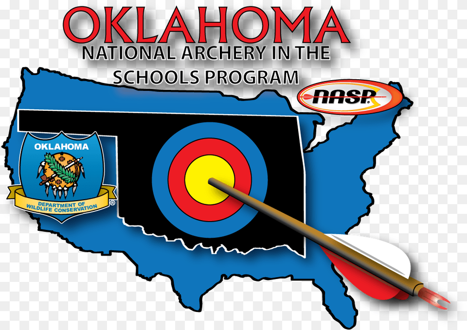 Oknasp Logo Oklahoma Department Of Wildlife Conservation, Pen, Darts, Game Png