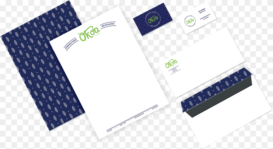 Okoa Stationary, Envelope, Mail, Business Card, Paper Free Png
