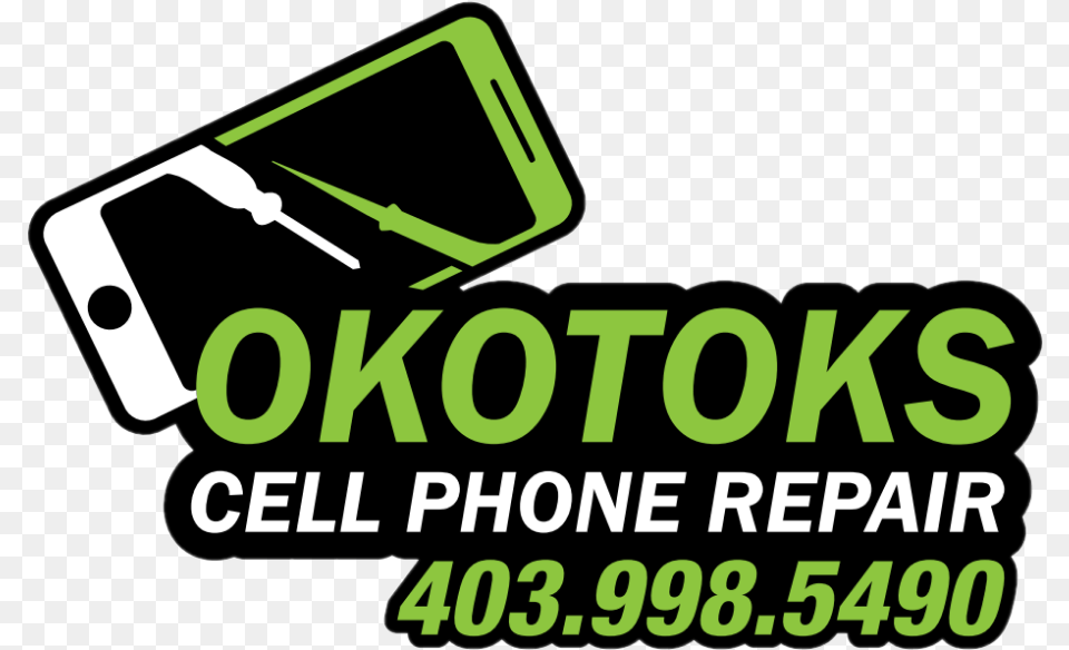 Okotoks Cell Phone Repair Logos Of Cell Phones, Electronics, Mobile Phone, Green Free Png