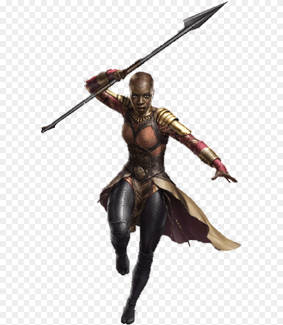 Okoye Marvel Okoye, Adult, Female, Person, Sword Free Png