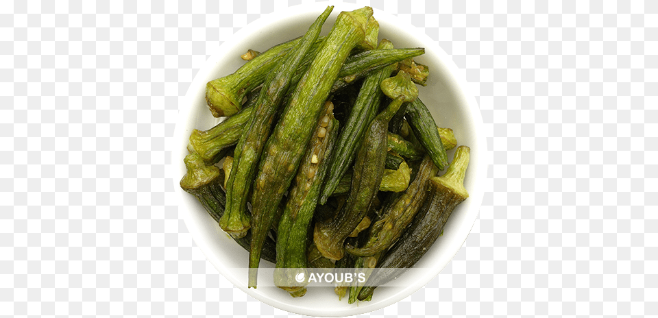 Okra Chips Okra, Food, Produce, Dining Table, Furniture Free Transparent Png