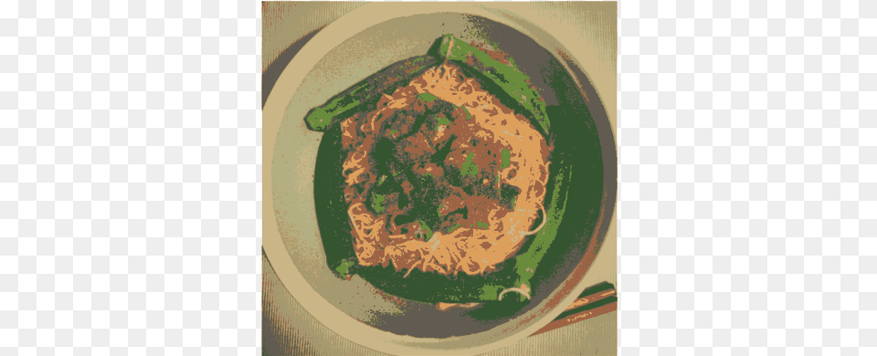 Okra Shrimp Noodle Noodle, Vermicelli, Food, Pasta, Meal Png