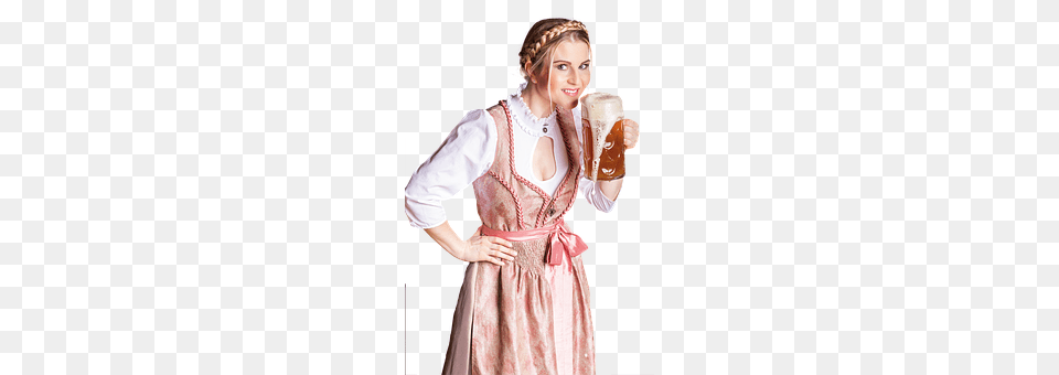 Oktoberfest Clothing, Costume, Cup, Person Free Png Download