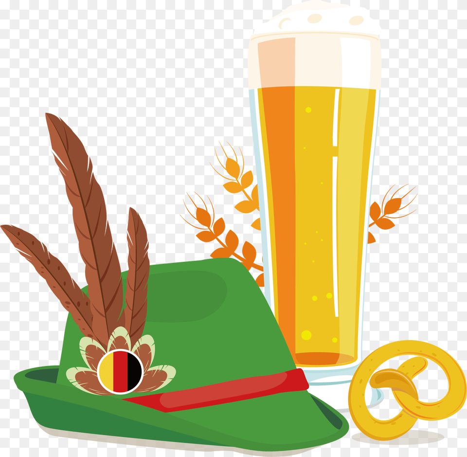 Oktoberfest Clip Art, Alcohol, Beer, Beverage, Clothing Png