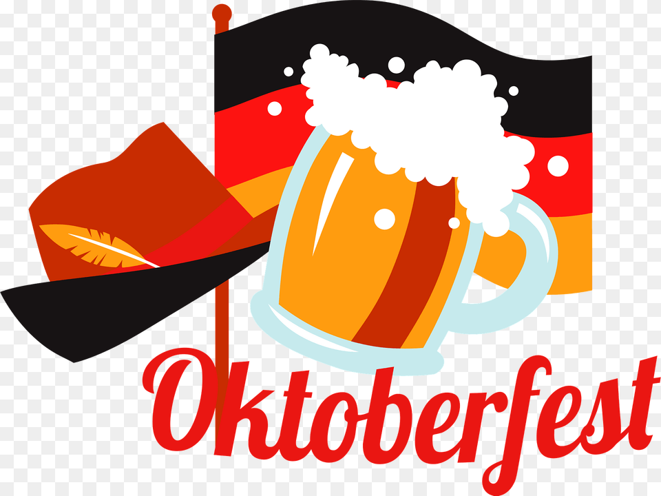 Oktoberfest Clipart, Cup, Glass, Alcohol, Beer Free Transparent Png