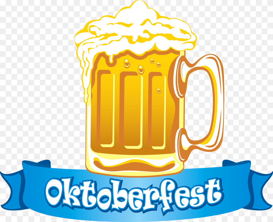 Oktoberfest Clipart Beer Clipart Oktoberfest, Cup, Alcohol, Beverage, Glass Free Png