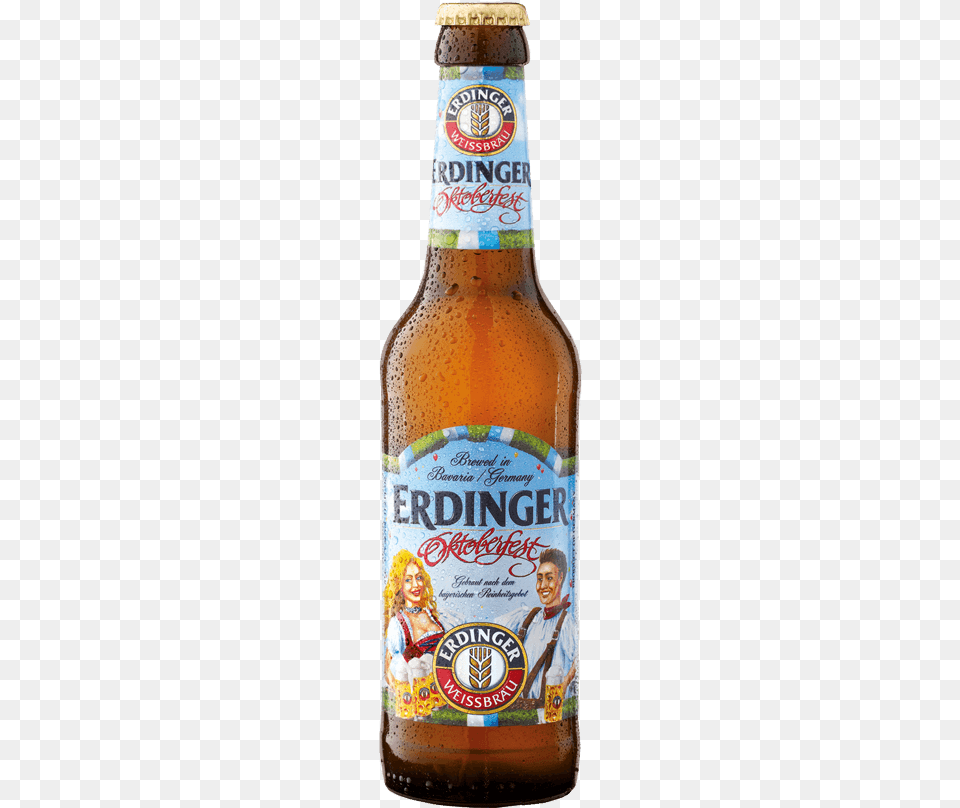 Oktoberfest Flasche Erdinger Oktoberfest Beer, Liquor, Alcohol, Beer Bottle, Beverage Free Png