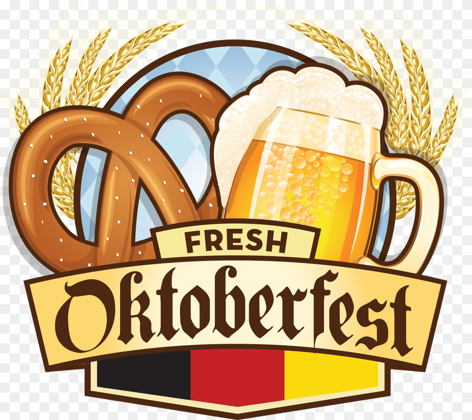 Oktoberfest Logo, Alcohol, Beer, Beverage, Lager Free Transparent Png