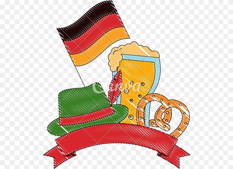 Oktoberfest Vector German Bandeira Alemanha Para Oktoberfest, Cap, Clothing, Hat, Baseball Cap Free Transparent Png