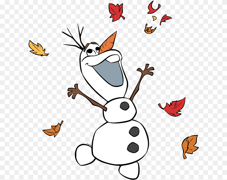 Olaf, Outdoors, Cartoon, Nature, Snow Free Png Download