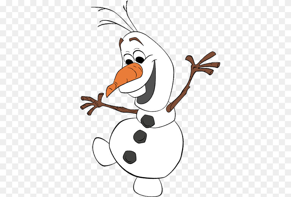 Olaf Clipart, Winter, Outdoors, Nature, Snow Free Png Download