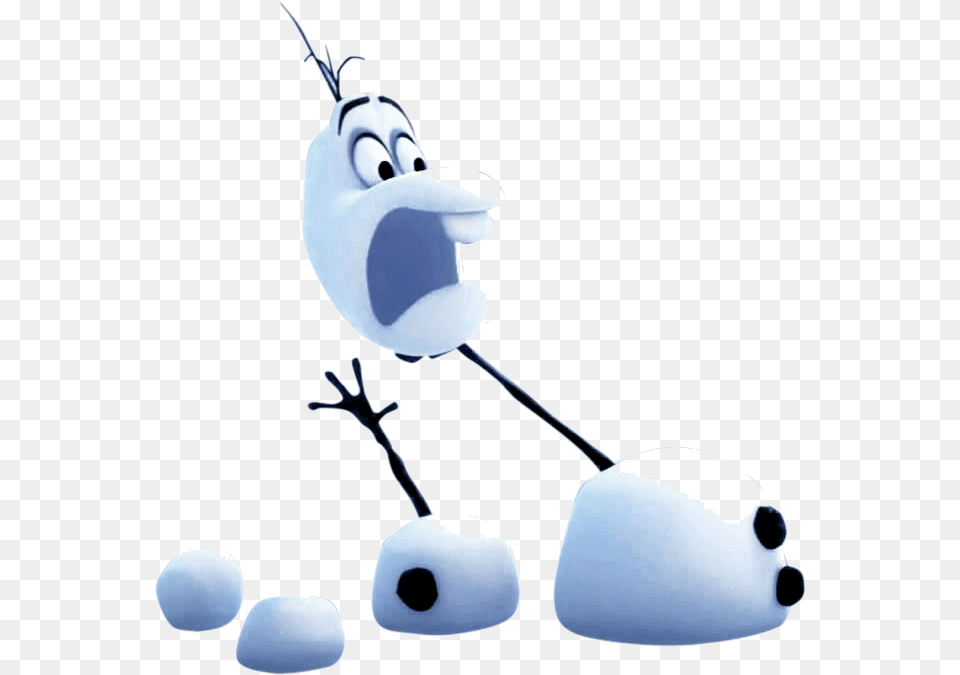 Olaf Clipart Fsktp Scared Transparent Olaf Scare, Outdoors, Lamp, Nature, Cartoon Png