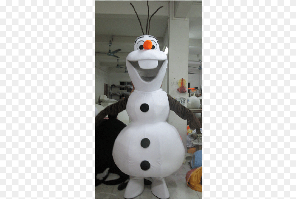 Olaf Costume, Nature, Outdoors, Winter, Snow Free Png